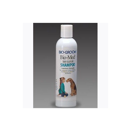 Leczniczy szampon dla psów dziegciowo-siarkowy Bio-Med Veterinar