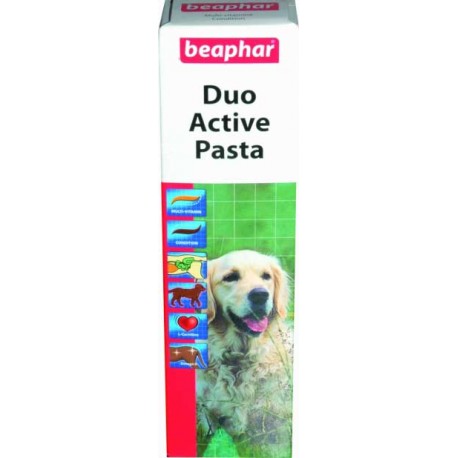 Beaphar Duo Active Pasta witaminowa dla psa na skórę, sieść i wi