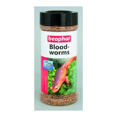 Beaphar Bloodworms suszone larwy dla gadów i płazów