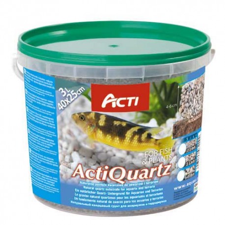 Acti Quartz 3-5mm podłoże kwarcowe do akwarium i terrarium