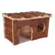 Domek dla świnki morskiej z naturalnego drewna Trixie "Jerrik"