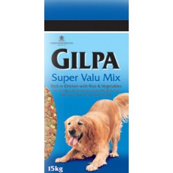 Gilpa Super Valu Mix 15kg, karma dla psa z kurczakiem