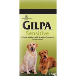Gilpa Sensitive 4kg, karma bezglutenowa dla psa z jagnięciną i r