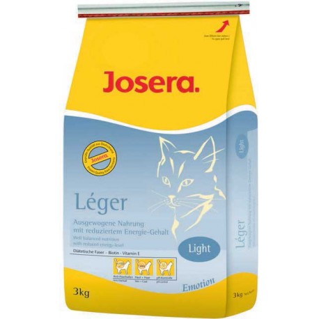 Josera Leger 2kg, karma dla kotów z nadwagą i kastratów