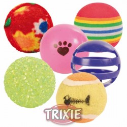 Piłeczki - 6 różnych rodzajów Trixie