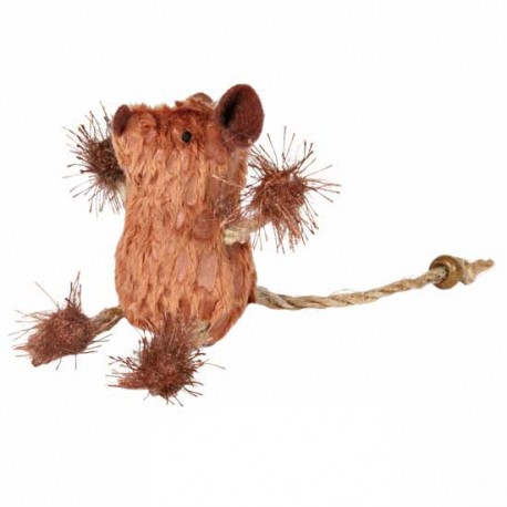 Myszka z materiału 8cm z kocimiętką Trixie