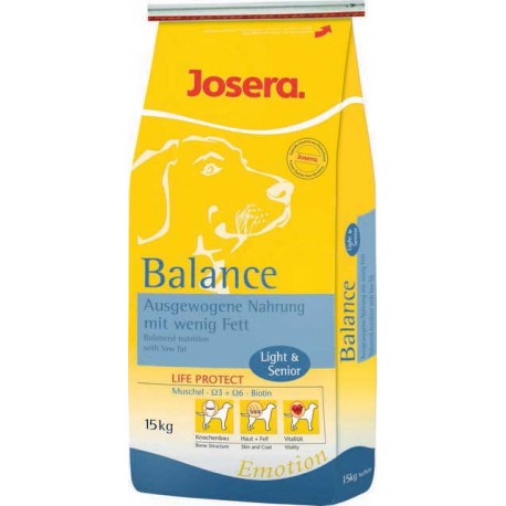 Josera Balance 1,5kg, karma dla psów starszych i mało aktywnych