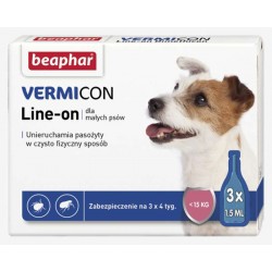BEAPHAR VERMICON Line - On DOG S - preparat dla psa przeciwko pchłom i kleszczom